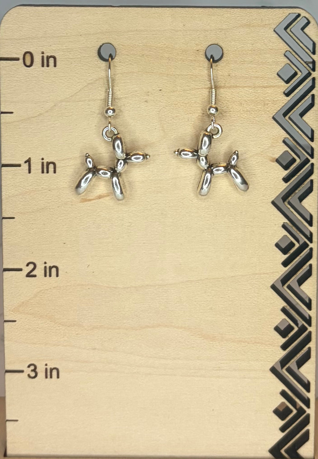 Tiny Balloon Dog Earrings | Cute Dog Jewelry | Mini Animal Earrings | Stainless Steel Earrings | Fun Gift