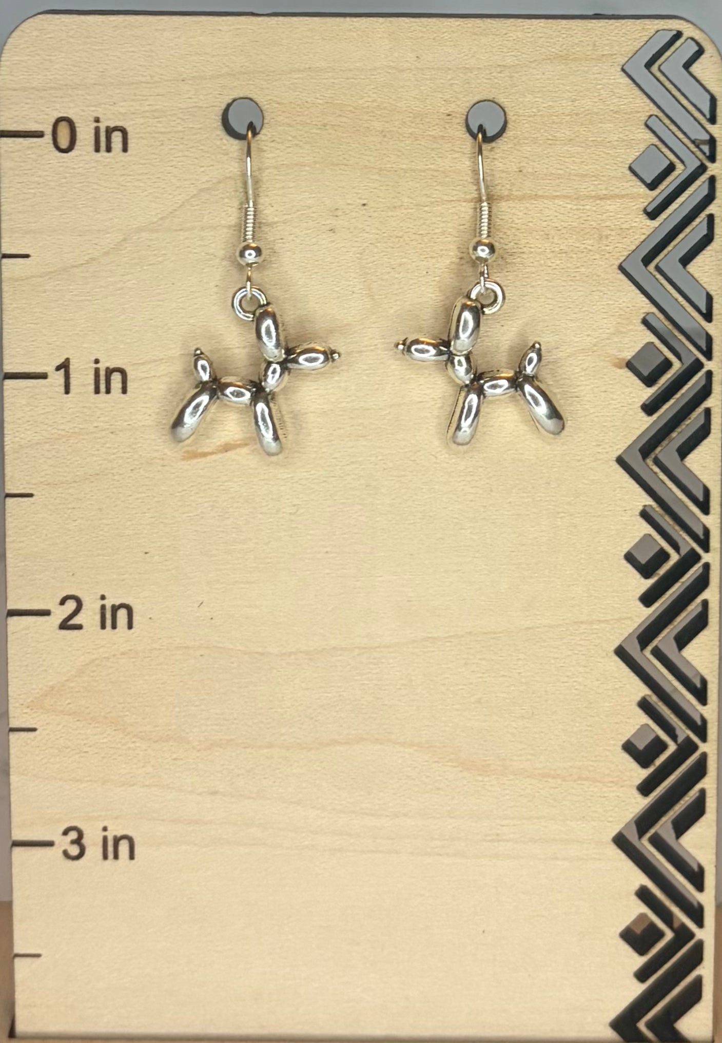 Tiny Balloon Dog Earrings | Cute Dog Jewelry | Mini Animal Earrings | Stainless Steel Earrings | Fun Gift