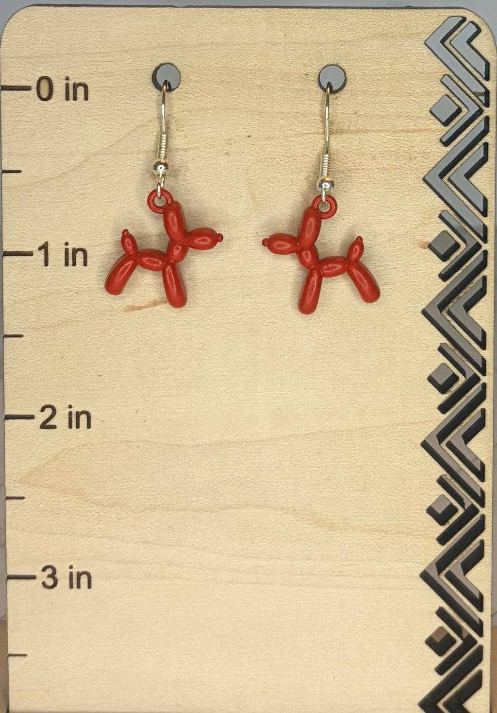Tiny Balloon Dog Earrings | Cute Dog Jewelry | Mini Animal Earrings | Stainless Steel Earrings | Fun Gift