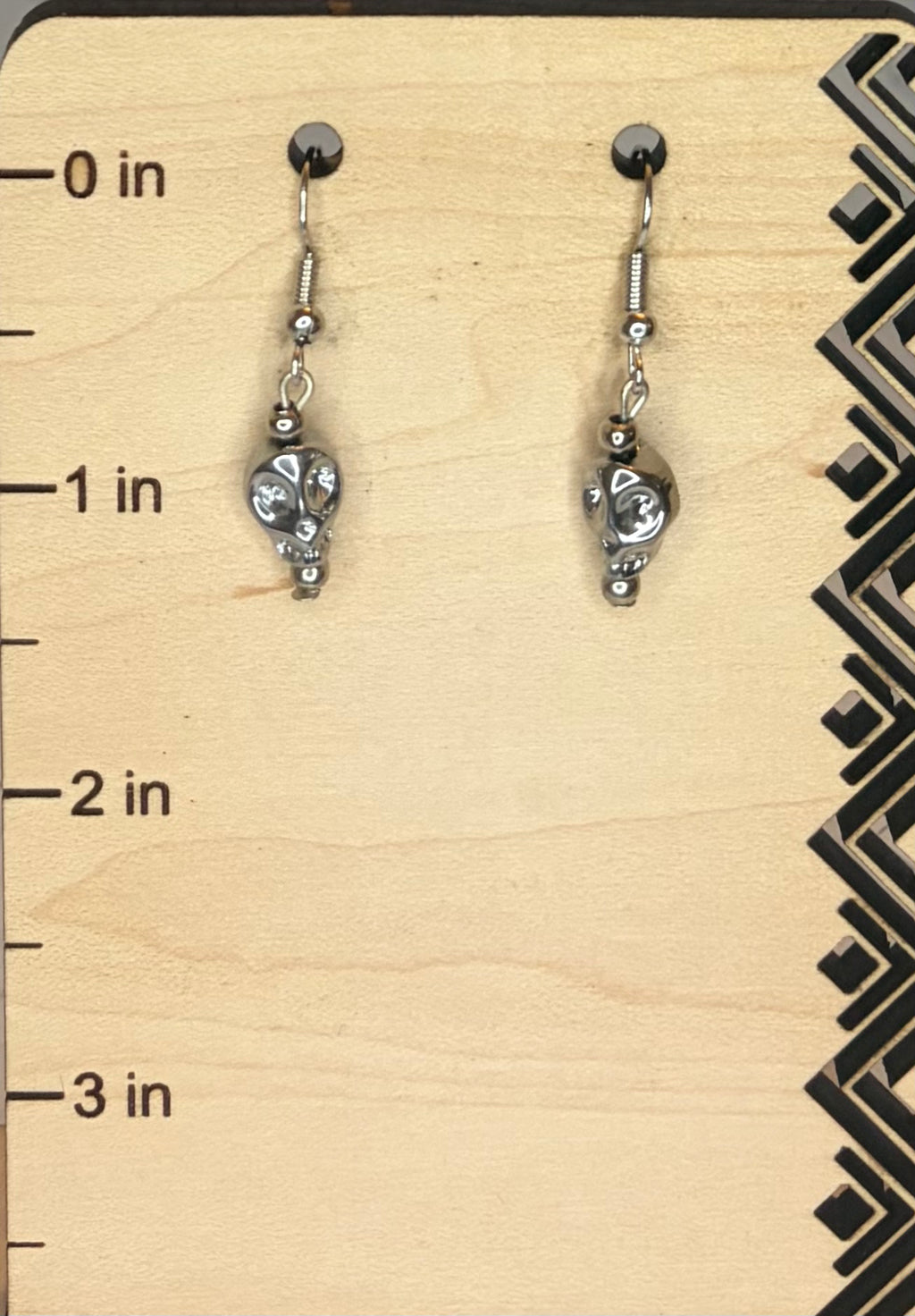 Tiny Skull Stainless Steel Earrings | Gothic Stud Earrings | Punk Jewelry | Spooky Cute Earrings | Halloween Gift