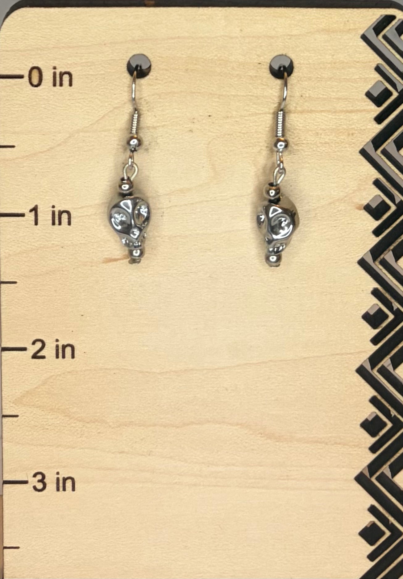 Tiny Skull Stainless Steel Earrings | Gothic Stud Earrings | Punk Jewelry | Spooky Cute Earrings | Halloween Gift