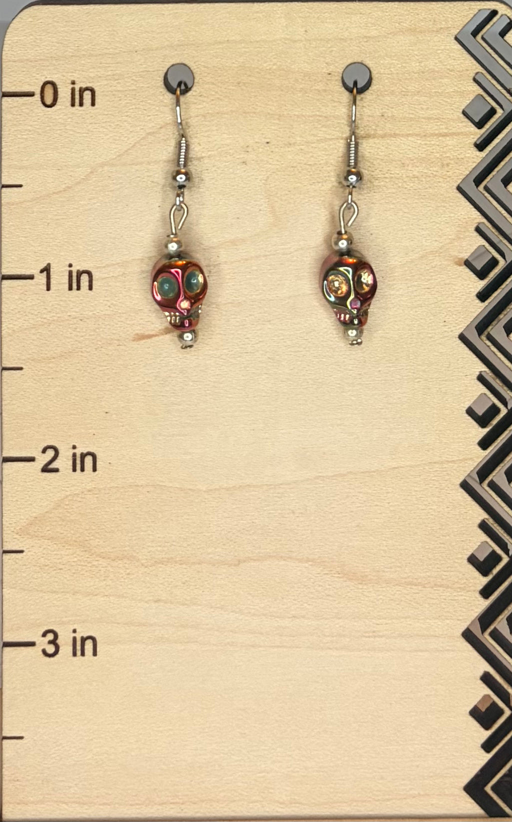Tiny Skull Stainless Steel Earrings | Gothic Stud Earrings | Punk Jewelry | Spooky Cute Earrings | Halloween Gift