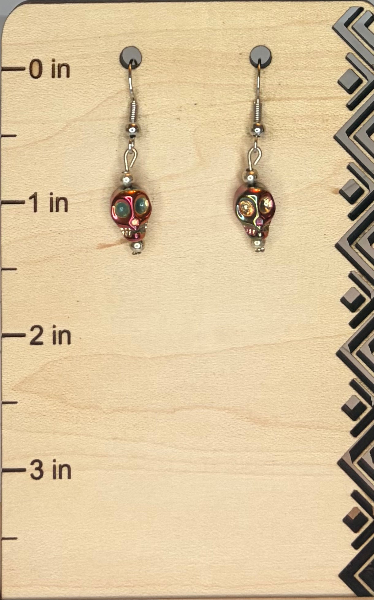 Tiny Skull Stainless Steel Earrings | Gothic Stud Earrings | Punk Jewelry | Spooky Cute Earrings | Halloween Gift