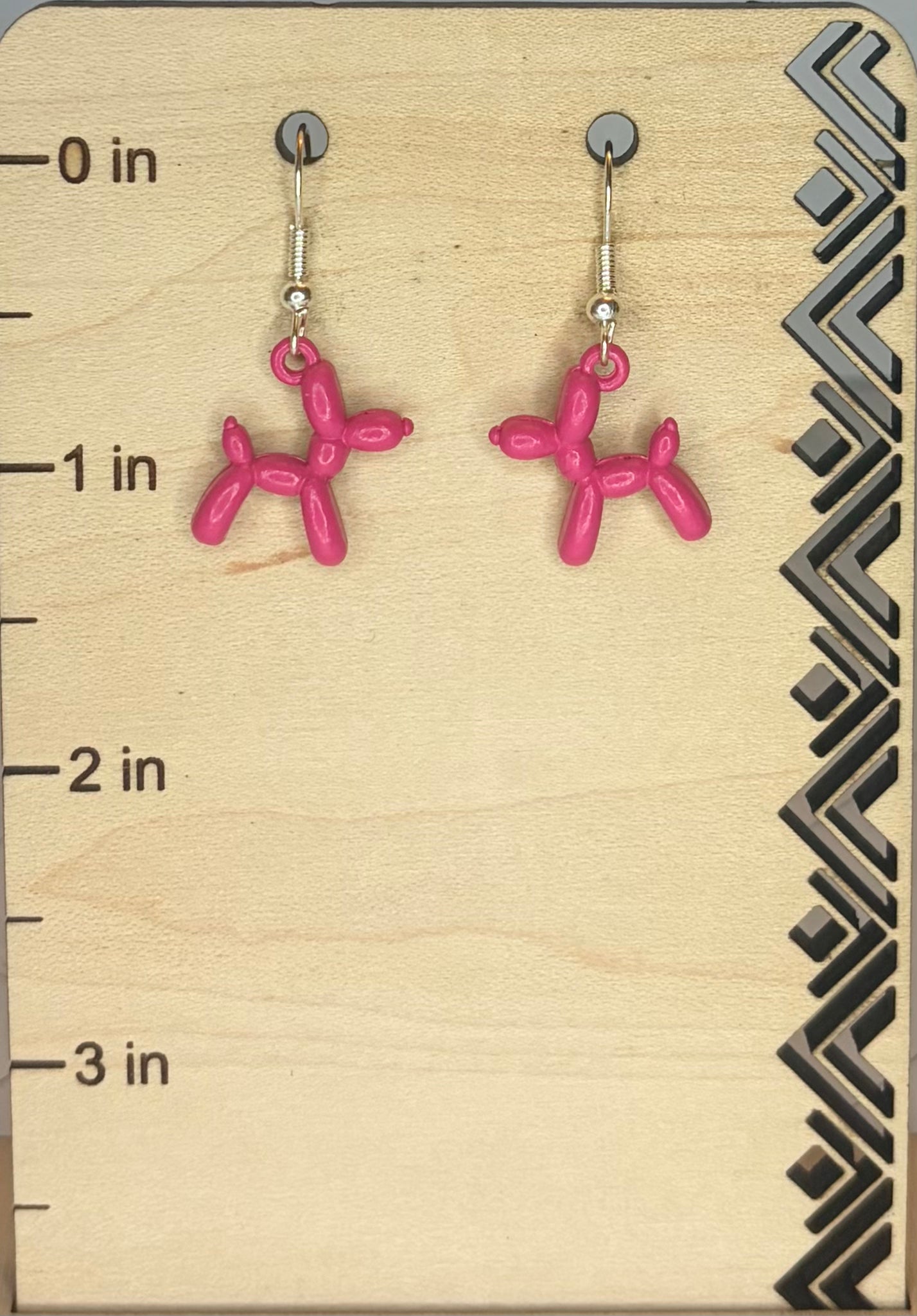 Tiny Balloon Dog Earrings | Cute Dog Jewelry | Mini Animal Earrings | Stainless Steel Earrings | Fun Gift