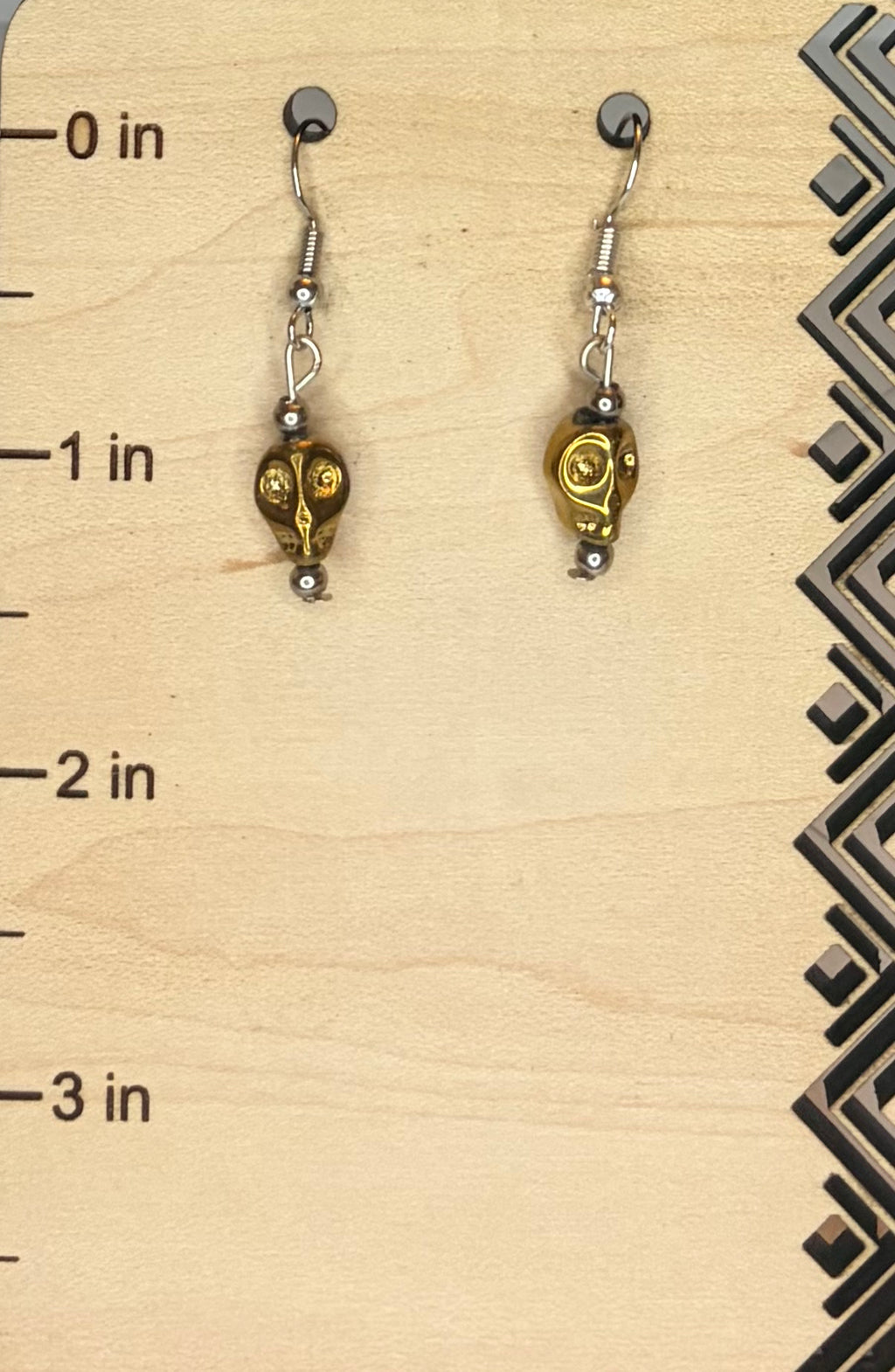 Tiny Skull Stainless Steel Earrings | Gothic Stud Earrings | Punk Jewelry | Spooky Cute Earrings | Halloween Gift