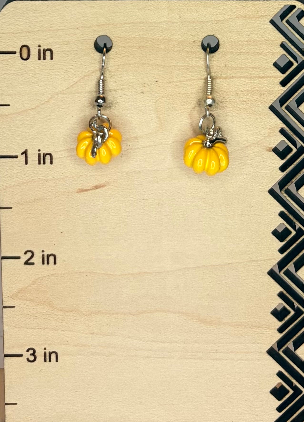 Tiny Pumpkin Earrings | Stainless Steel Autumn Jewelry | Minimalist Fall Earrings | Halloween Jewelry | Pumpkin Lover Gift