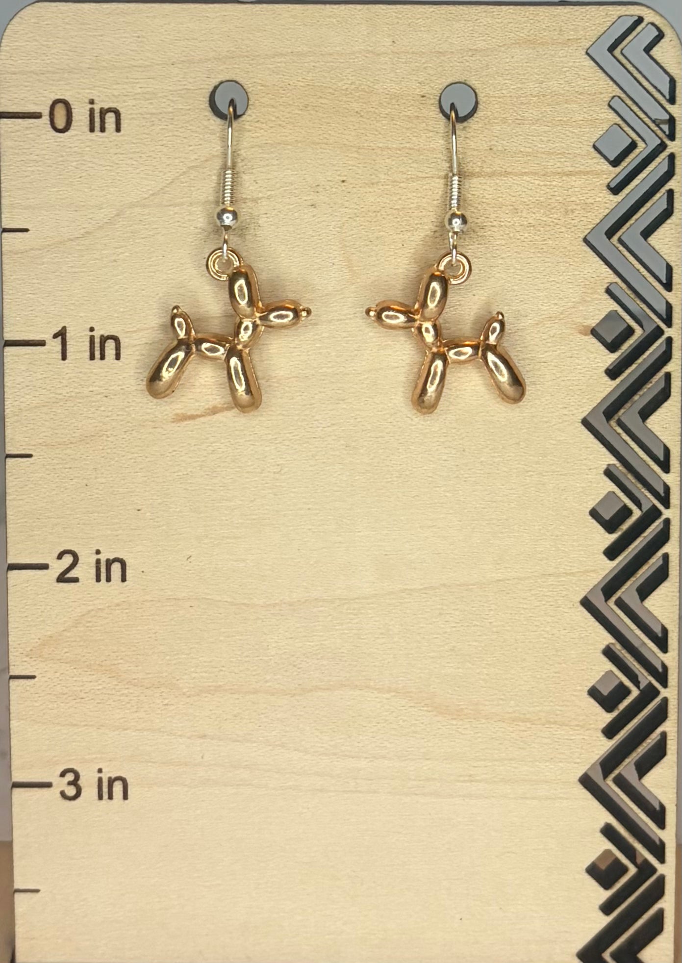 Tiny Balloon Dog Earrings | Cute Dog Jewelry | Mini Animal Earrings | Stainless Steel Earrings | Fun Gift