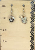 Handblown Glass Turtle Earrings | Sea Turtle Jewelry | Stainless Steel Earrings | Ocean Lover Gift