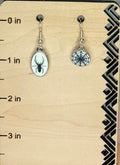 Stainless Steel Spider & Web Earrings | Gothic Halloween Earrings | Spider Web Dangle Earrings | Spooky Jewelry | Witchy Gift